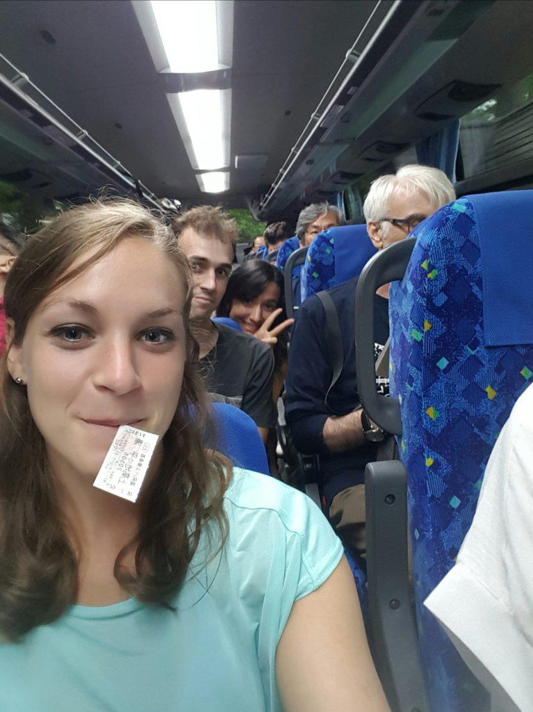 Le bus du retour était bondé !