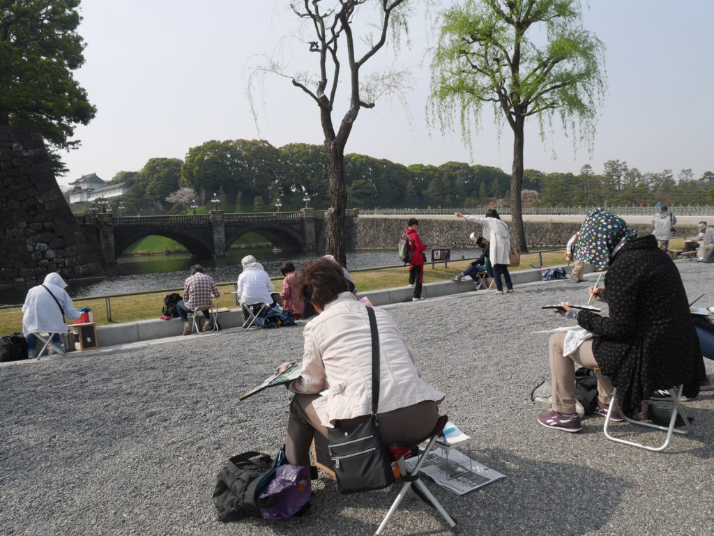 Peintres à Kôkyo