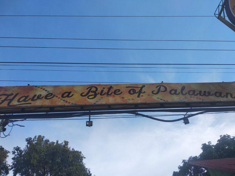 "Have a bite of Palawan"...Tout est dit
